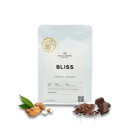 Bliss coffee beans bag