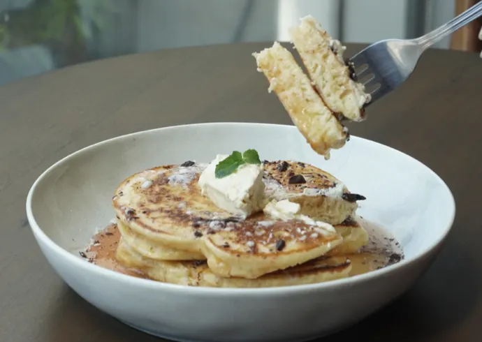 Spiced Maple Pancakes