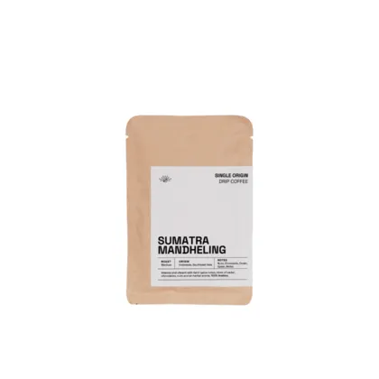 Sumatra Mandheling drip coffee bag