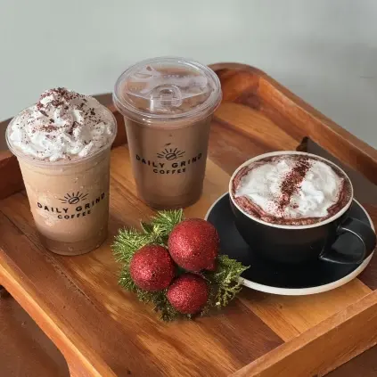Daily Grind Christmas special drink