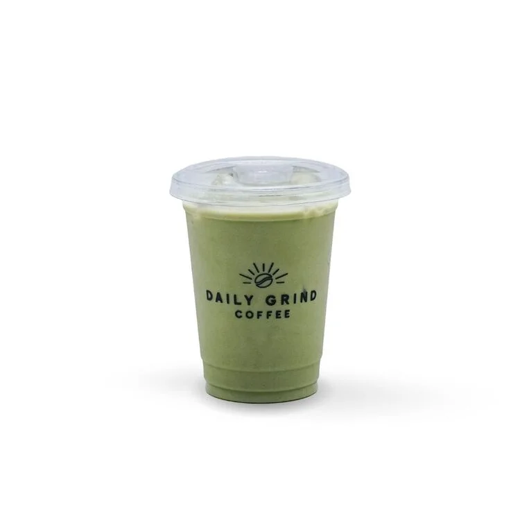 Menu 14 iced matcha latte
