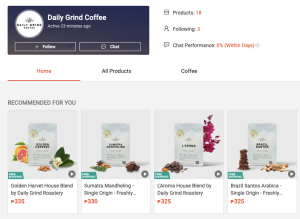 Daily Grind Coffee Shopee