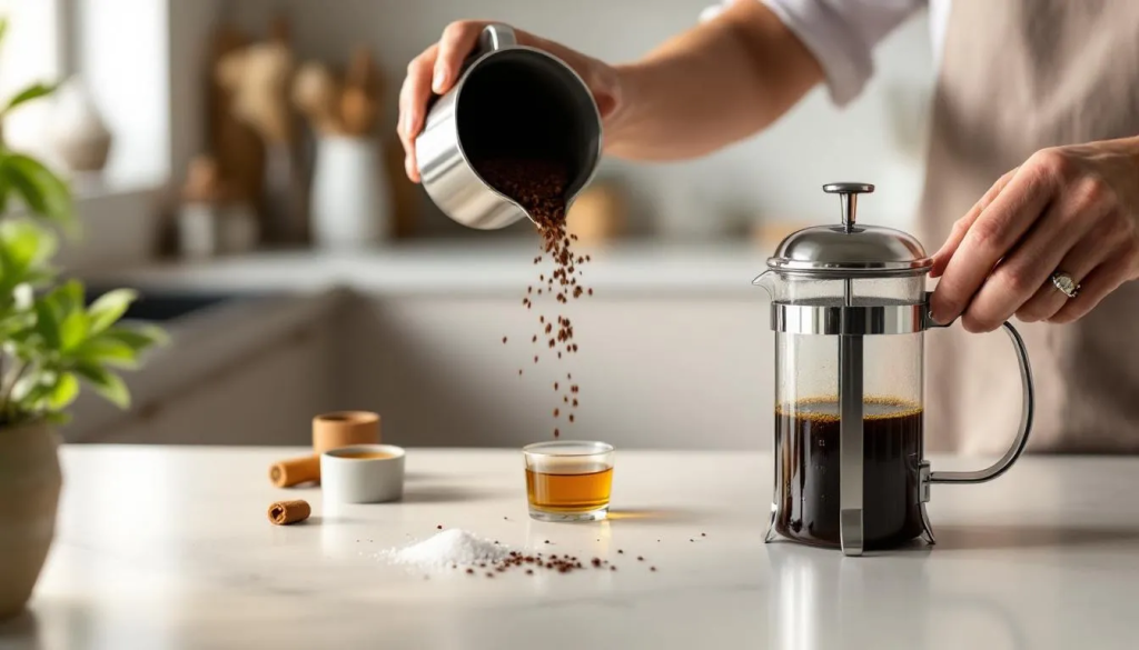 Enhancing your coffee brew with various flavor additions and techniques.