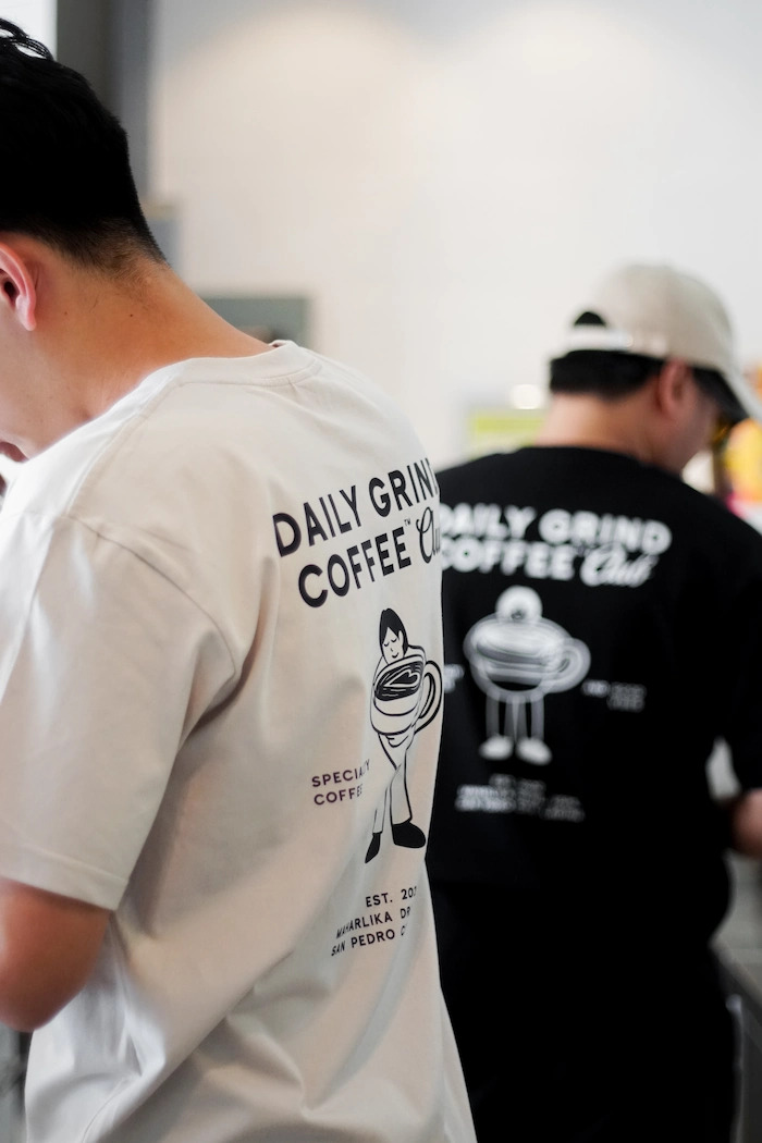 baristas wearing dailygrind merch